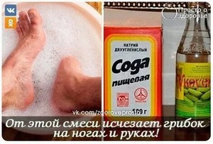 Лечение грибка ногтей димексид